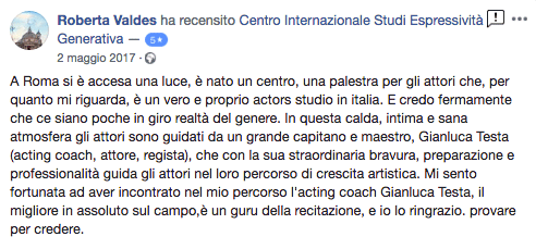 1 recensione gianluca testa espressività generativa roberta valdes