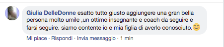 gianluca testa commento Giulia delle donne