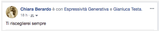 post gianluca testa espressività generativa chiara berardo