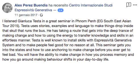 recensione gianluca testa espressività generativa alex perez buendia