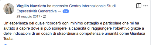 recensione gianluca testa espressività generativa virgilio nunziata
