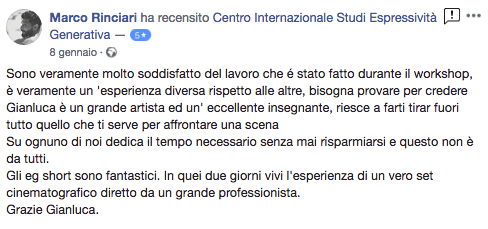 recensione gianluca testa rinciari